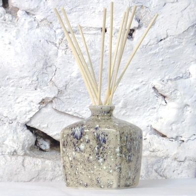 Ceramic Dovedale Reed Diffuser Jar - Square - Dolomite Grey