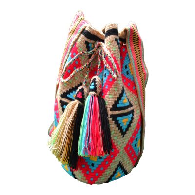 Bolso Wayuu con Diseños 10