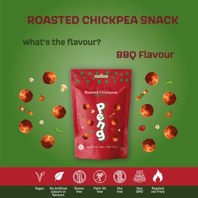 110g BBQ Flavour Roasted Chickpeas