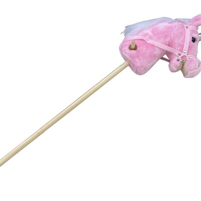 Pink softik stuffed unicorn ST342 (without batteries)