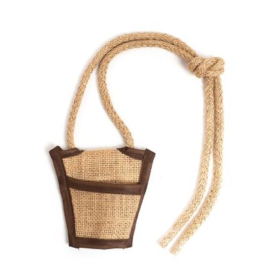 ÉTUI EN JUTE POUR LANCE-PIERRES, HACHES, ÉPÉES. ST089