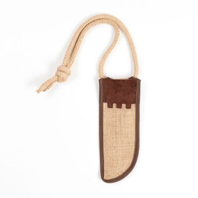 CARCAJ DE YUTE PARA FLECHAS DE BALLESTA L. ST046