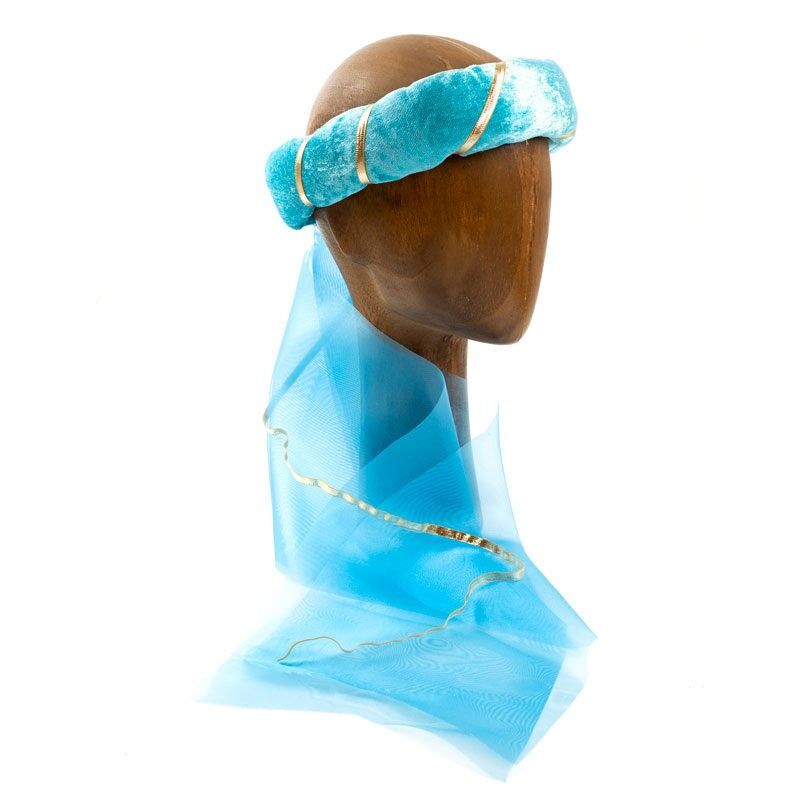 TIARA IN VELLUTO BLUE KROWN - ST690