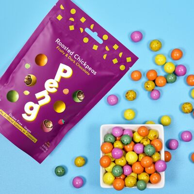 110g Fruity Candy & Dark Chocolate Roasted Chickpeas