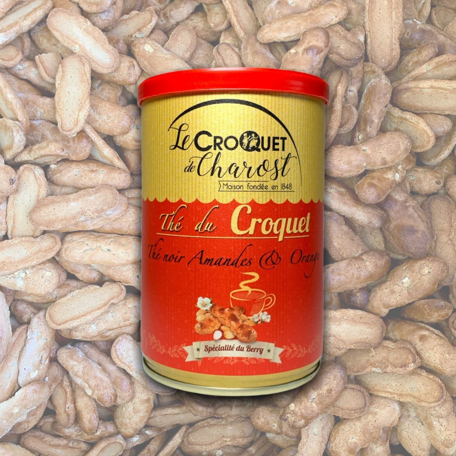 Tè nero all'arancia e mandorla