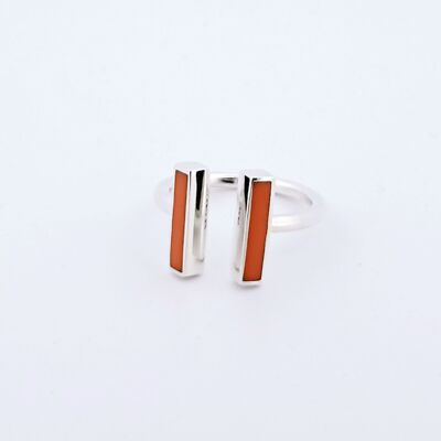 Bague Agathe Orange