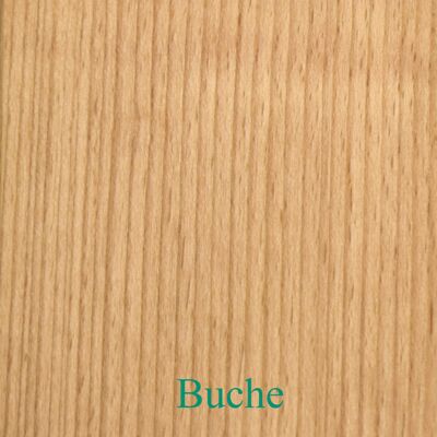 Magnetic strip habena solid wood - beech - screws (drilling required)