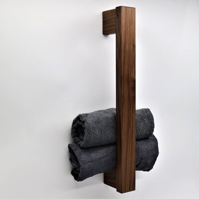 Towel holder Manus - walnut