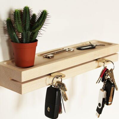 Key rail TALEA magnetic - 30cm - maple