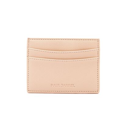 Beige card holder