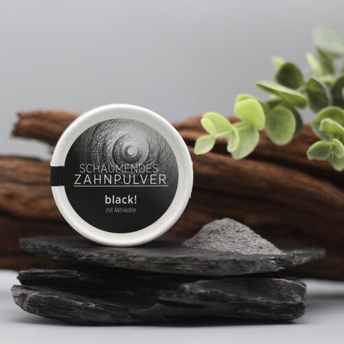 Zahnpulver - black!