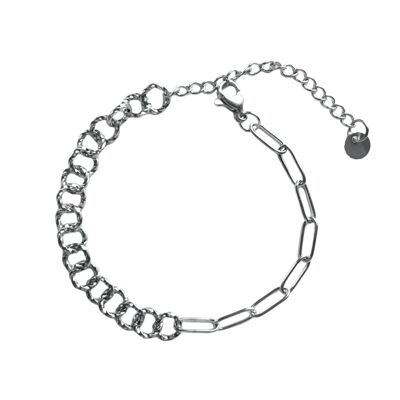 Fem bracelet silver