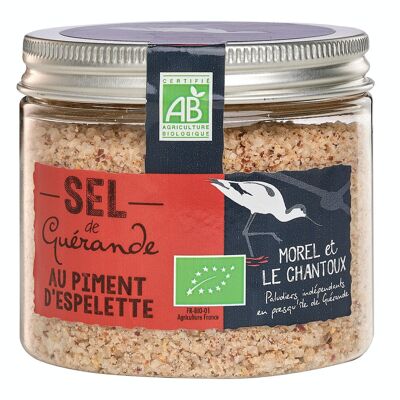 IGP Guérande salt with Espelette pepper - 150g