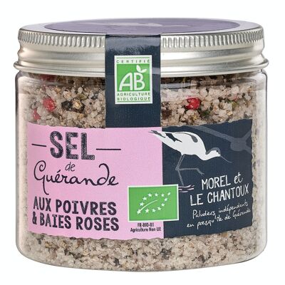 IGP Guérande Salz mit Paprika und rosa Beeren - 150g