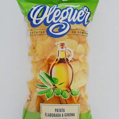 OLEGUER Chips de patata fina 170g