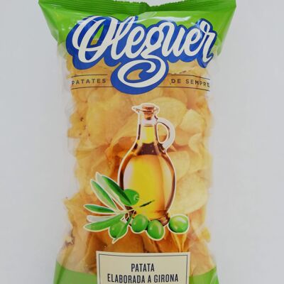 OLEGUER Chips de patata fina 170g