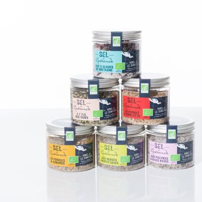 Discovery Box of 6 AB Flavored Salts