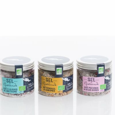 Trio of AB Flavored Salts Special Fish