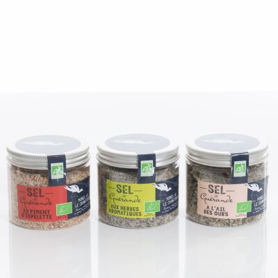 Trio de Sels Aromatisés AB Spécial Viande