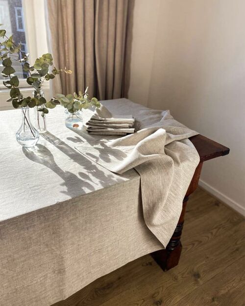 Tablecloth flax 150x240
