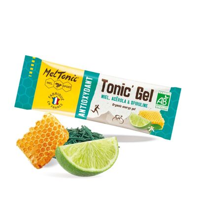 GEL ENERGÉTICO ANTIOXIDANTE ORGÁNICO - MIEL, ACEROLA, ESPIRULINA