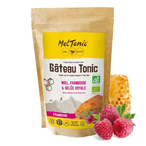 Gateau tonic bio miel & framboise