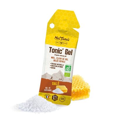 GEL ENERGÉTICO BIO SALADO - MIEL, FLOR DE SAL DE GUERANDE, JALEA REAL