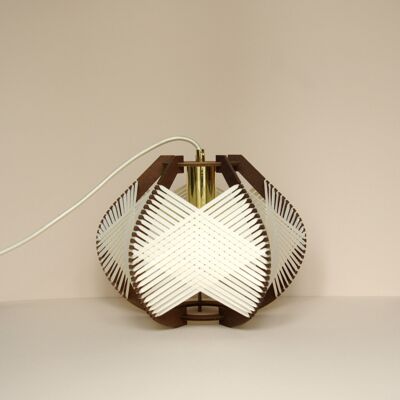 Petite lampe blanche / supendue