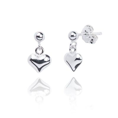 Paris Heart Earrings
