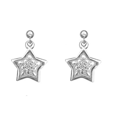 Pendientes Estrellas Brillantes