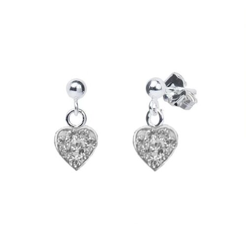 Heart Sparkle Earrings