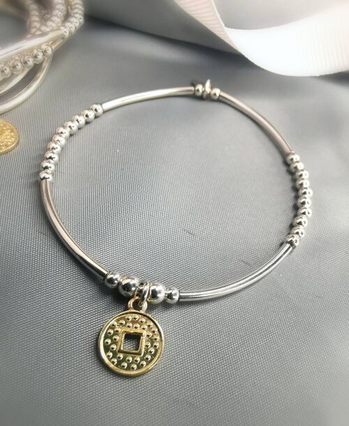 New Year Lucky Gold Coin Bracelet