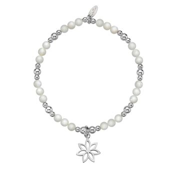Bracelet Fleur Taille Diamant 1