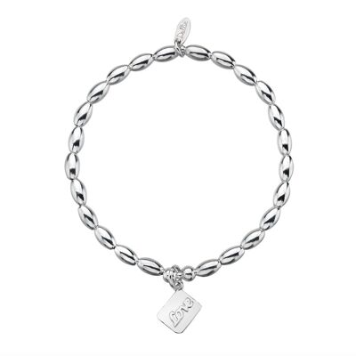 Bracciale con lettera d'amore