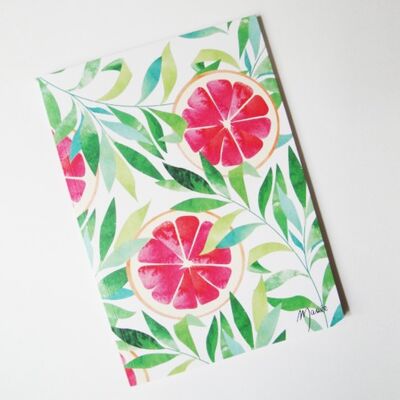 Grapefruit-Notizbuch
