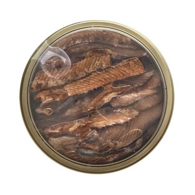 Smoked herring fillets in oil