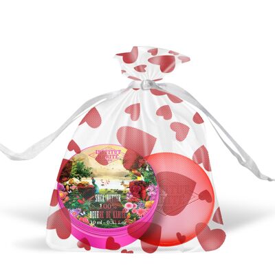 Pochon Saint Valentin - Fleur de Cerisier