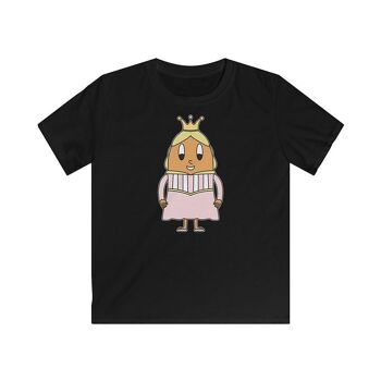 MAPHILLEREGGS Princesse - t-shirt enfant noir
