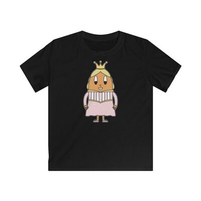 MAPHILLEREGGS Prinzessin - Kinder T-Shirt schwarz