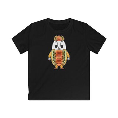 MAPHILLEREGGS Hot-Dog - Kinder T-Shirt schwarz