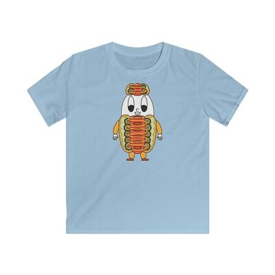 MAPHILLEREGGS Hot-Dog - t-shirt bambino azzurra