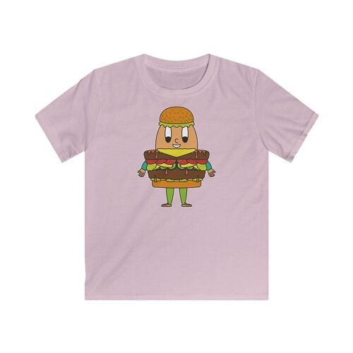 MAPHILLEREGGS Hamburger - Kinder T-Shirt pink