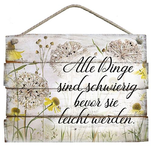 Wandbild "Alle Dinge"