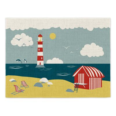 Sets de table Charlie's Coast (lot de quatre)