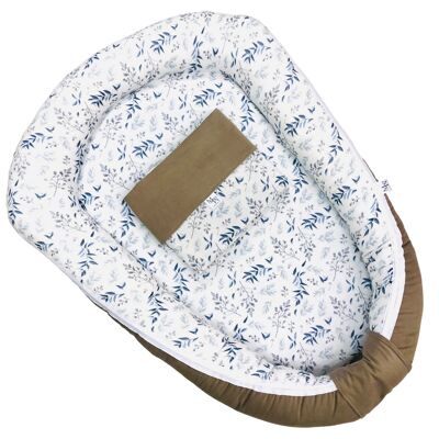 Babynest MMCHIC Ramitas azules Taupe