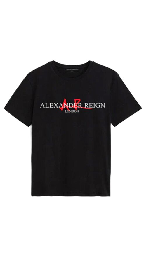 ALEXANDER REIGN logo and AR signature T-SHIRT