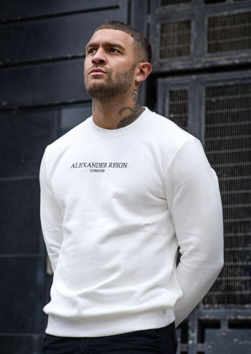 ALEXANDER REIGN Sweatshirt with logo embroidery