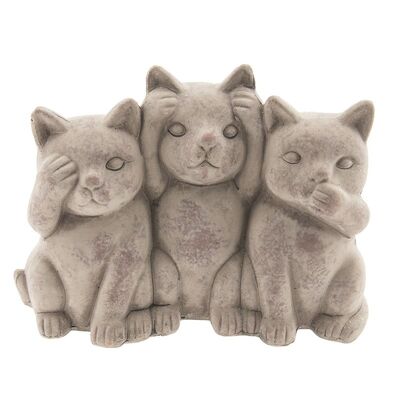 Decoratie katten 22x10x16 cm 1