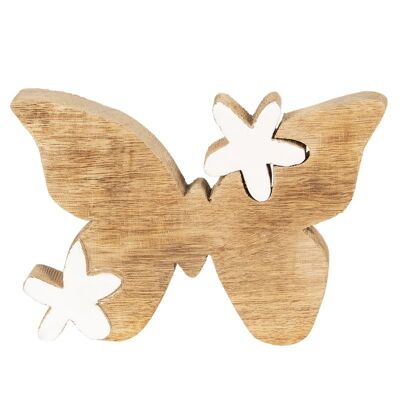 Decoratie vlinder 18x2x13 cm 1
