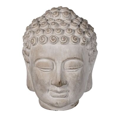Decoratie hoofd Boeddha 13x14x17 cm 1